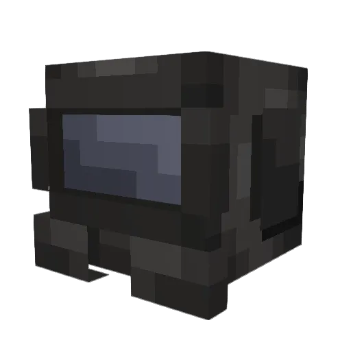 folisterr Minecraft avatar head, 3D render