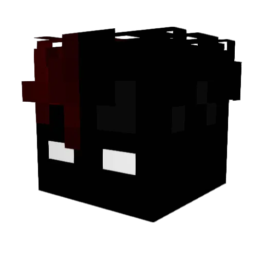 fonocopete Minecraft avatar head, 3D render