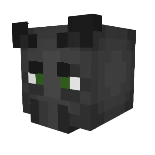 fontastik Minecraft avatar head, 3D render