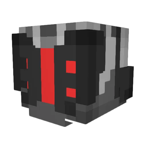 foober_ Minecraft avatar head, 3D render