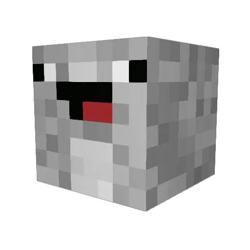 foobkillz123 Minecraft avatar head, 3D render