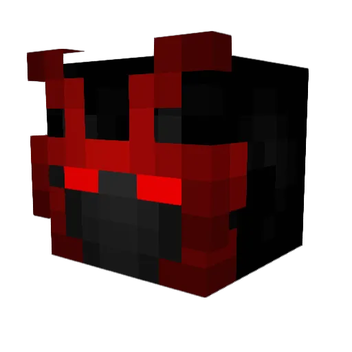 foofoournan Minecraft avatar head, 3D render