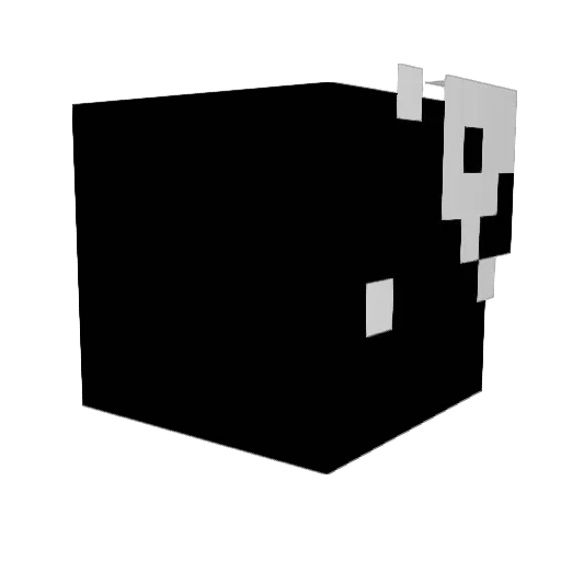 fools0401 Minecraft avatar head, 3D render