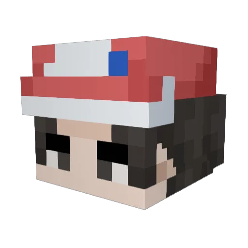 footguy445 Minecraft avatar head, 3D render
