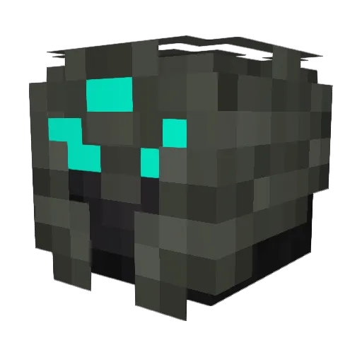 footincc Minecraft avatar head, 3D render