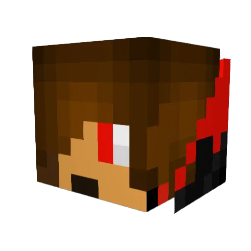 footsoldier9 Minecraft avatar head, 3D render