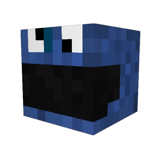 foozybear01 Minecraft avatar head, 3D render