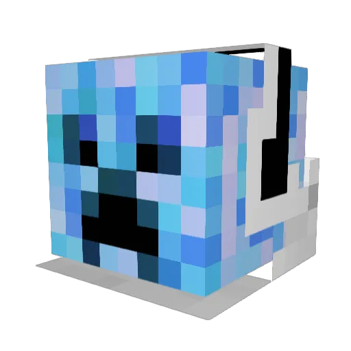 fordman85 Minecraft avatar head, 3D render