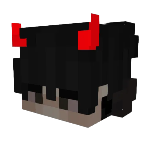 foredoom33 Minecraft avatar head, 3D render