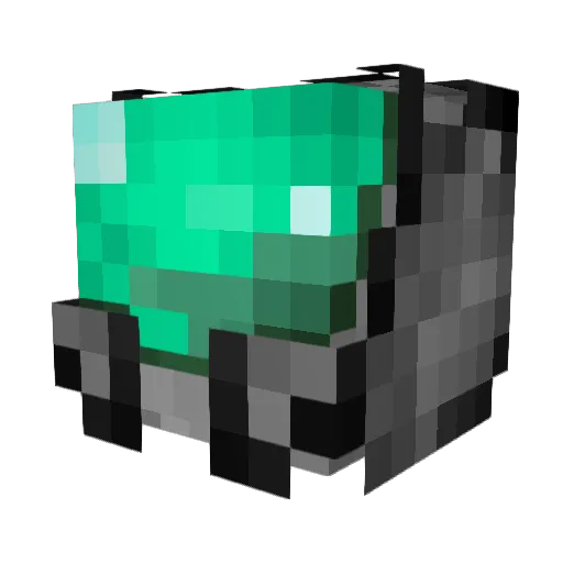forest12375 Minecraft avatar head, 3D render