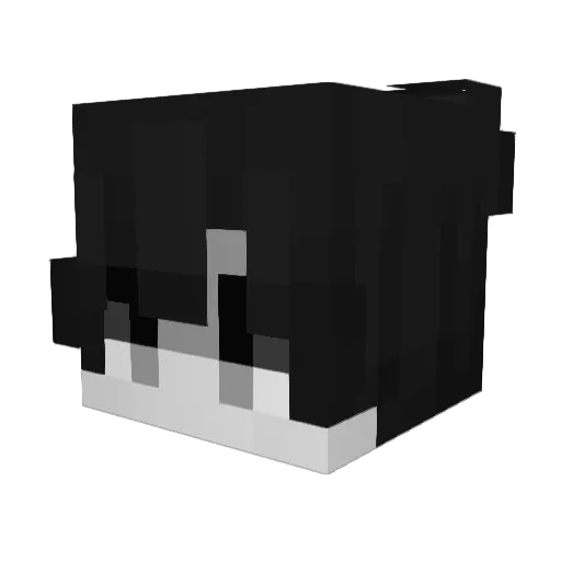 forestations Minecraft avatar head, 3D render