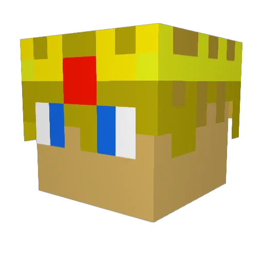forestman11 Minecraft avatar head, 3D render