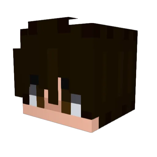 forestsogreen Minecraft avatar head, 3D render