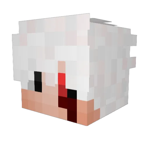 forevin7 Minecraft avatar head, 3D render