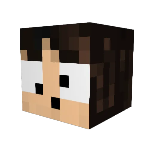 forg1012 Minecraft avatar head, 3D render