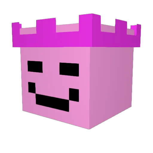 forgo10outlaw Minecraft avatar head, 3D render