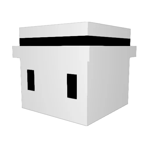 forklift73 Minecraft avatar head, 3D render