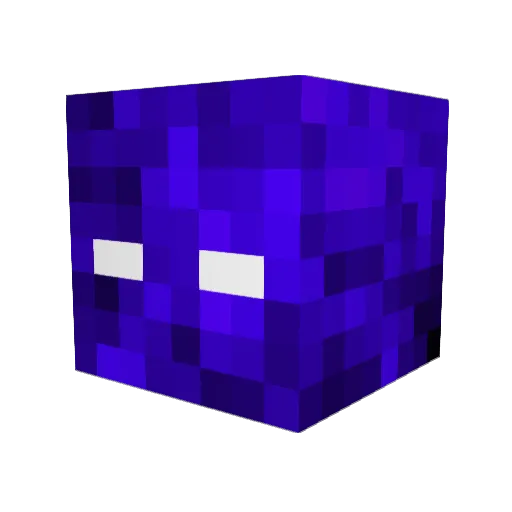 formaja Minecraft avatar head, 3D render