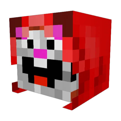forrai_ Minecraft avatar head, 3D render
