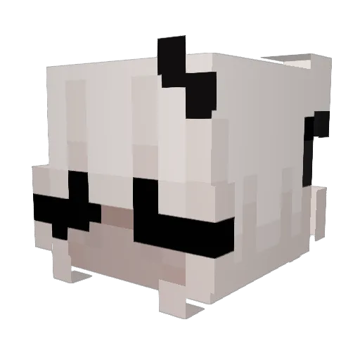 forstora Minecraft avatar head, 3D render