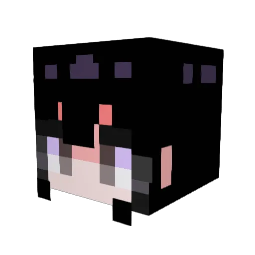 forsythia_052 Minecraft avatar head, 3D render