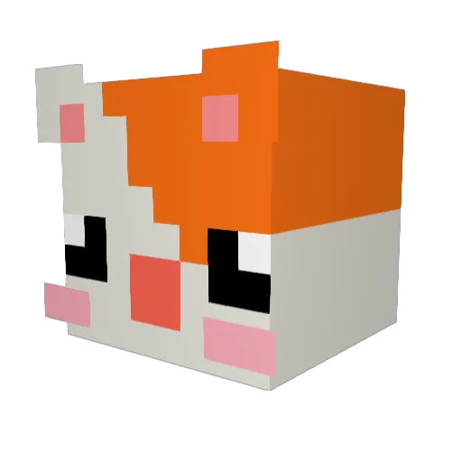 forthkin Minecraft avatar head, 3D render