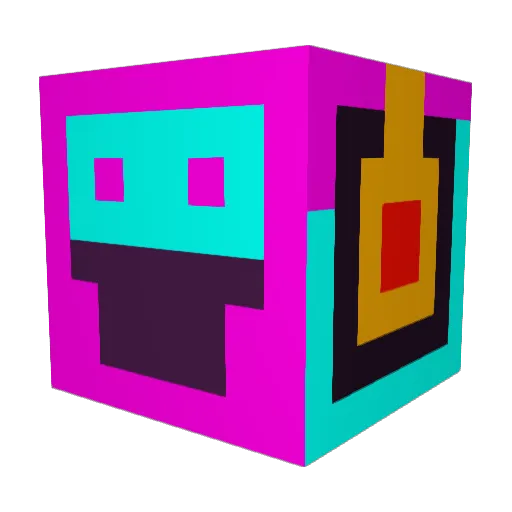 foryss Minecraft avatar head, 3D render