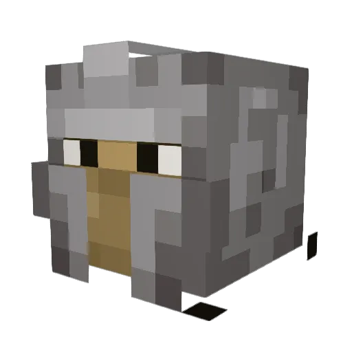 foulestpe Minecraft avatar head, 3D render