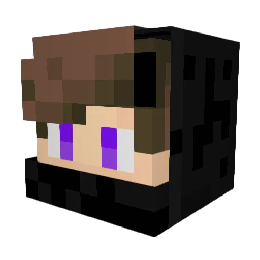 foundLong4k Minecraft avatar head, 3D render