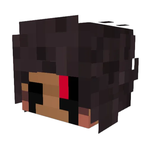 foxblade117 Minecraft avatar head, 3D render