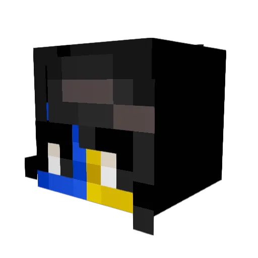 foxes_fullofjoy Minecraft avatar head, 3D render