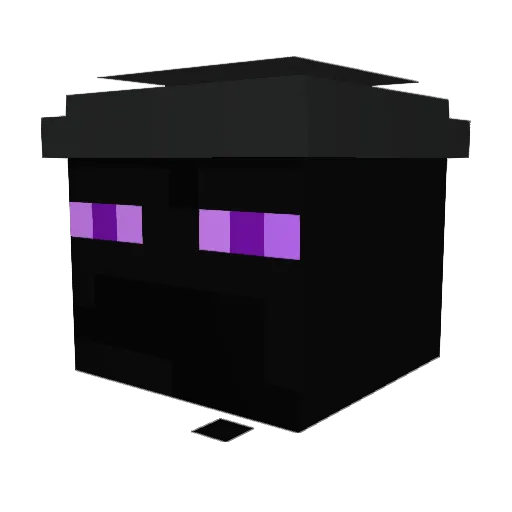 foxtrott1 Minecraft avatar head, 3D render