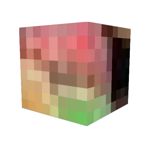 fr00pl00p Minecraft avatar head, 3D render