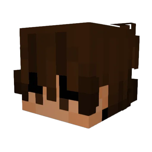fr3akd4ve_ Minecraft avatar head, 3D render