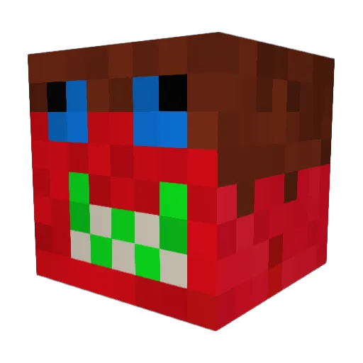 fr3ddy59 Minecraft avatar head, 3D render