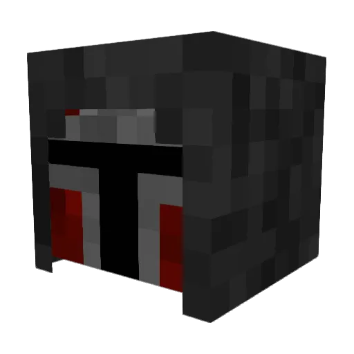 fr3dr1c0 Minecraft avatar head, 3D render