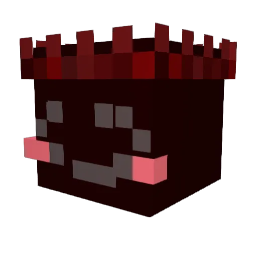 fr3nzyyz Minecraft avatar head, 3D render