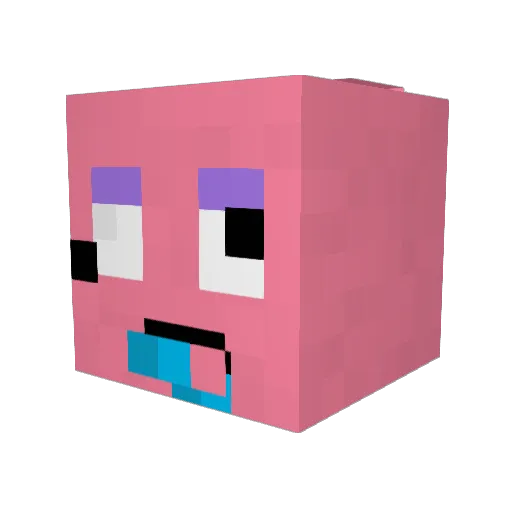 frCastle_ Minecraft avatar head, 3D render