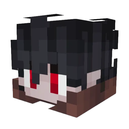 fr__nz Minecraft avatar head, 3D render