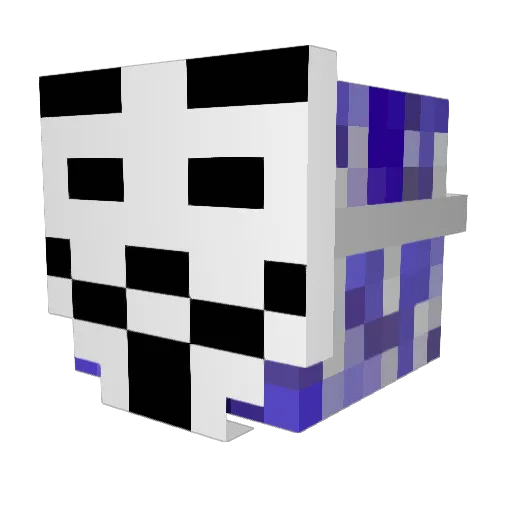 fraday20 Minecraft avatar head, 3D render