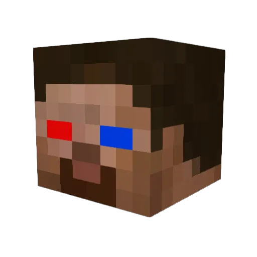 framegod147 Minecraft avatar head, 3D render