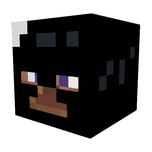 franale0906 Minecraft avatar head, 3D render