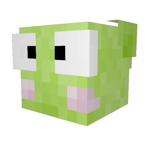 franbmart Minecraft avatar head, 3D render
