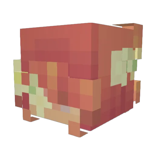 francescaTA Minecraft avatar head, 3D render