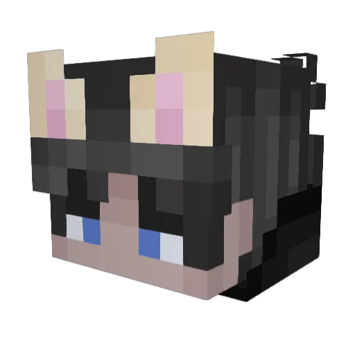 franchi_24 Minecraft avatar head, 3D render
