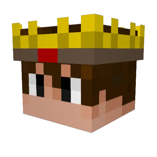 francis15987 Minecraft avatar head, 3D render