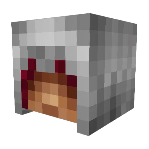 francisHyc Minecraft avatar head, 3D render