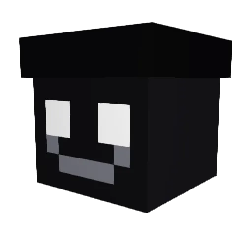 franekSWAG Minecraft avatar head, 3D render