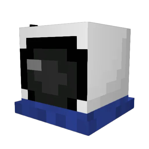 franekhi Minecraft avatar head, 3D render