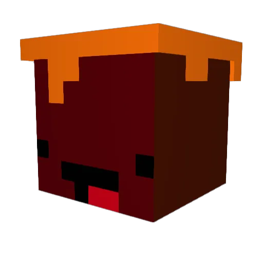 franema99 Minecraft avatar head, 3D render